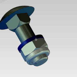 Schrauben - Schlossschrauben - Schürfleiste SS12 (1 Set = 12 Stk.)