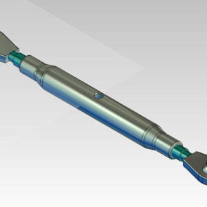 Oberlenker komplett 520mm - 680mm