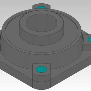 Flanschglagereinheit Welle 45 UCFL 209