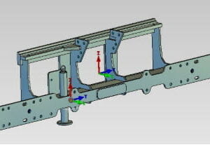 Anbaugrundrahmen Piste