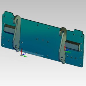 Trägerplatte-Grundplatte - Radlader-