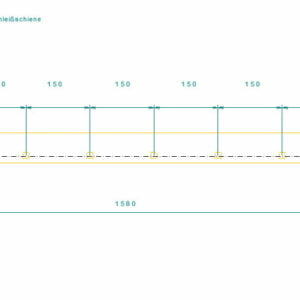 Schürfleiste Typ 4550 - 1600