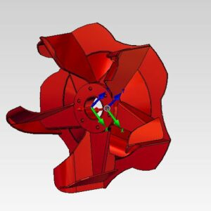 Auswurfrad Fräse Typ 6570 / 7370 / 750