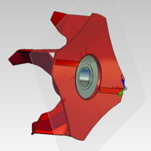 Auswurfrad Fräse Typ 550 hydraulisch