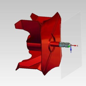 Auswurfrad Fräse Typ 550