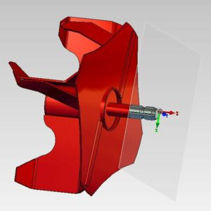 Auswurfrad Fräse Typ 550