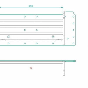 Trägerplatte-Radlader-Kramer