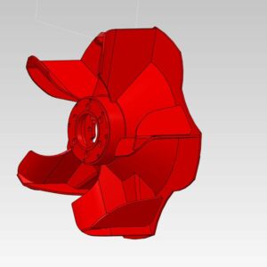 Auswurfrad Fräse Typ 650 li