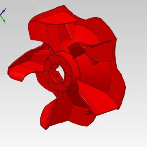 Auswurfrad Fräse Typ 650 re